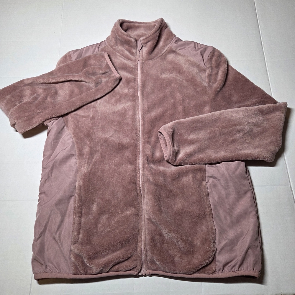 LEG3ND Mauve Fleece Jacket‎ Size Medium